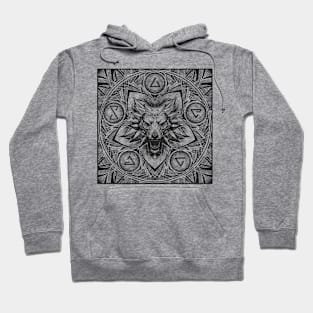 Signs of the Wolf (Square) Hoodie